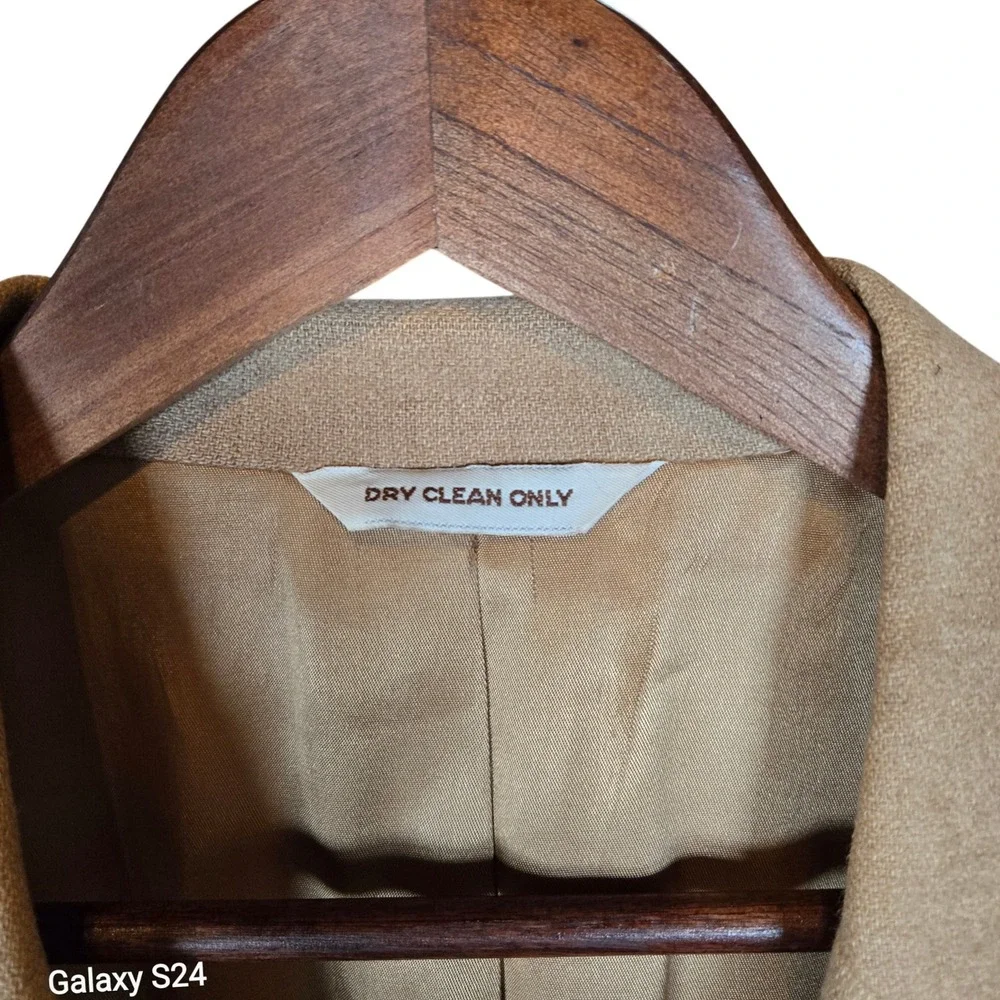100% Camel Hair Blazer Mens Tan Sport Coat PBM Maillards Crafted in Philadelphia
